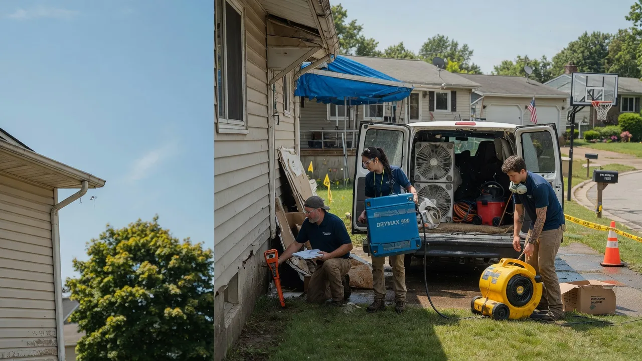 Ceiling Leak Cleanup in Loganville, WI near me
